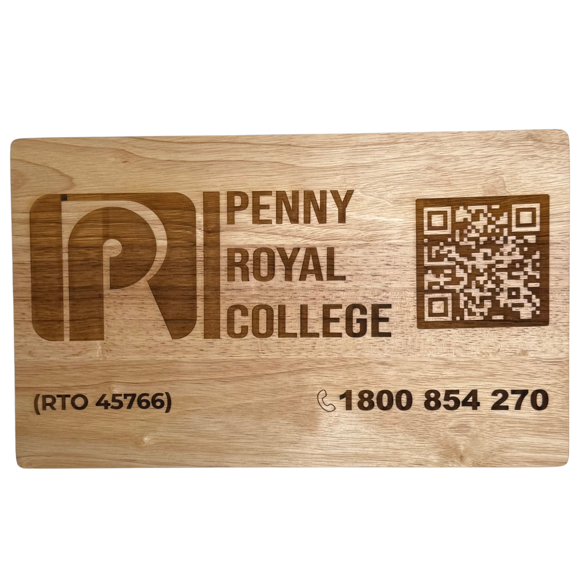 Business Logo & QR Engraving