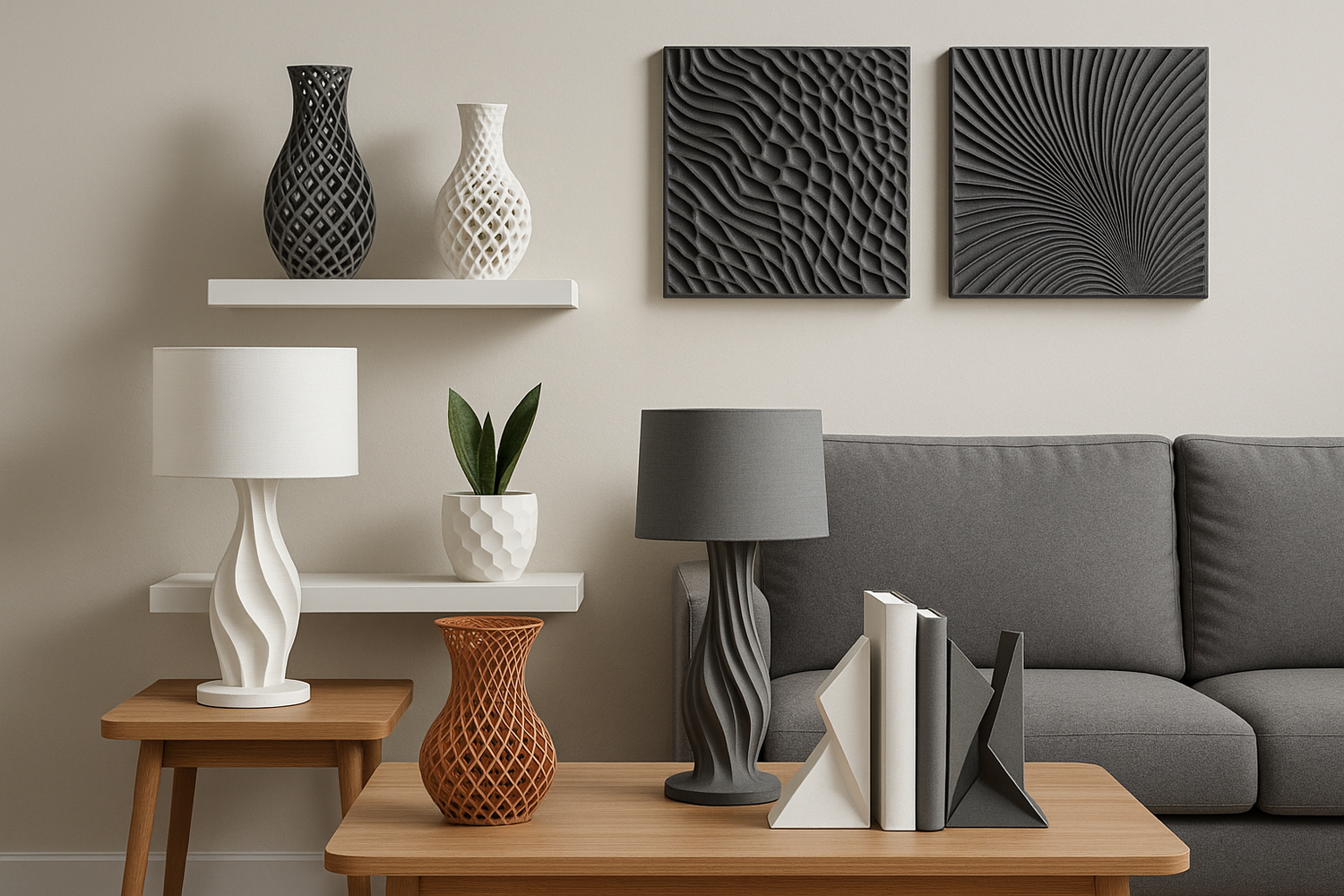 3D PRINTED HOME DECOR