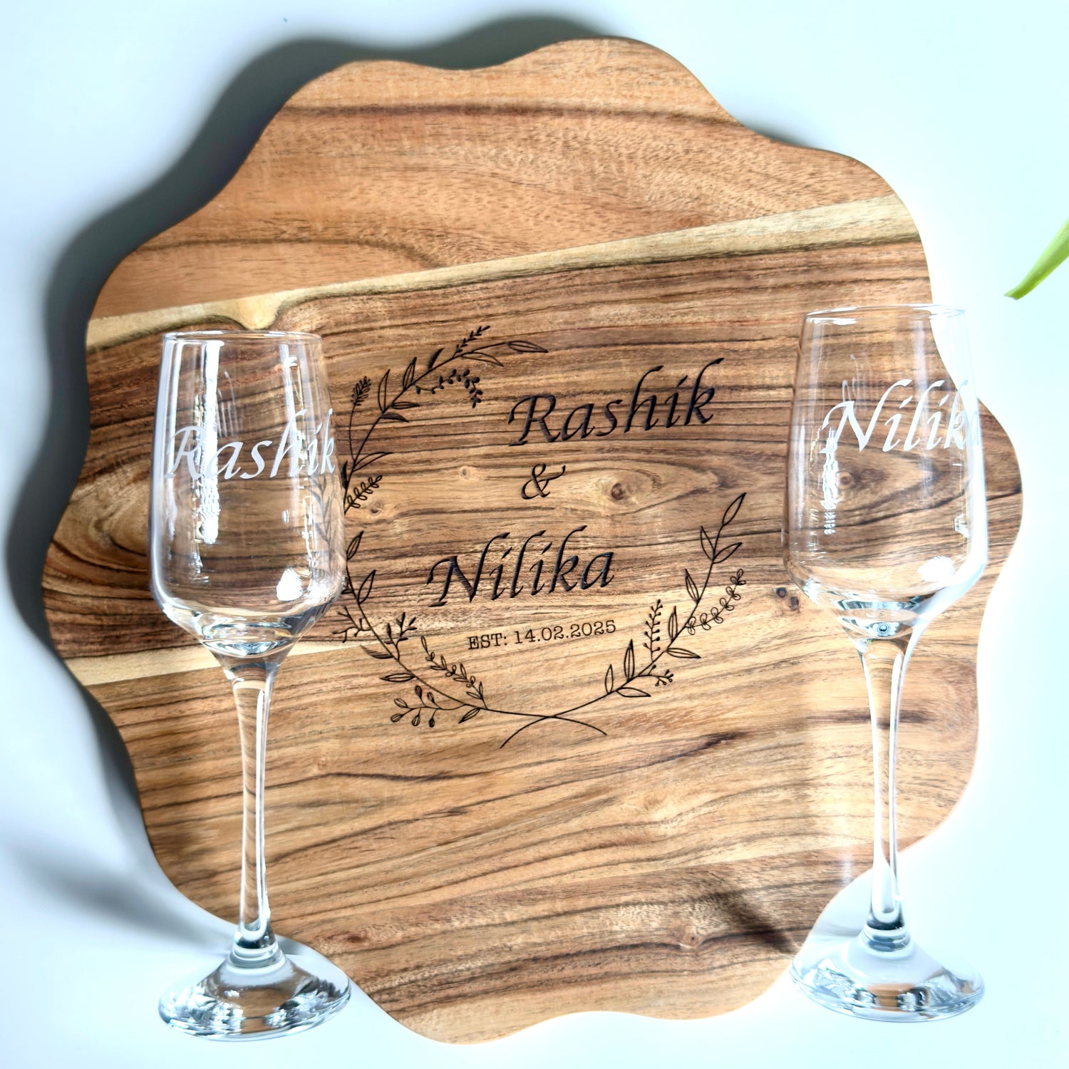 Engraved Boards and Glass