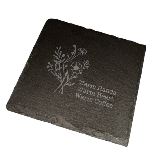Engraved Stone Coaster 