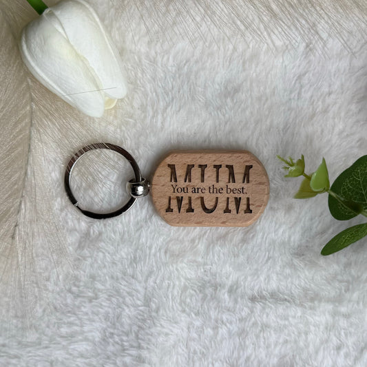 Wood Keychain