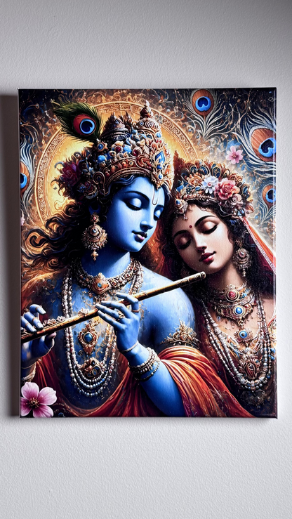 Radha Krishna Premium Canvas Wall Art [Free Delivery All Over Australia]