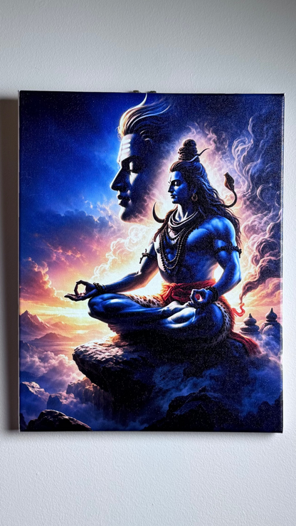 Lord Shiva Premium Canvas Wall Art [Free Delivery All Over Australia]