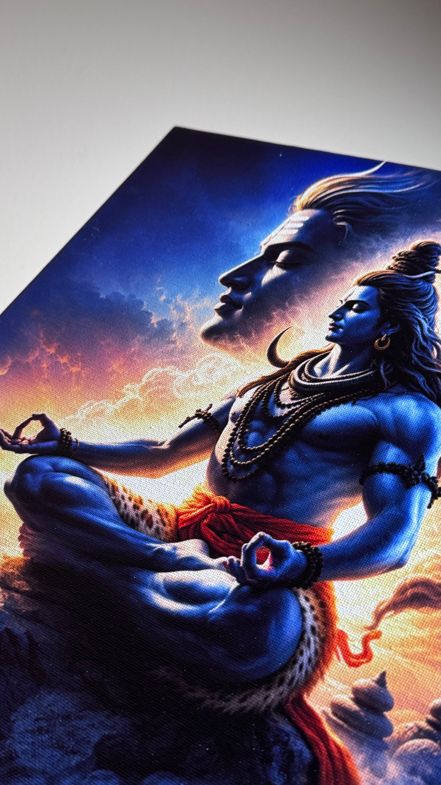 Lord Shiva Premium Canvas Wall Art [Free Delivery All Over Australia]