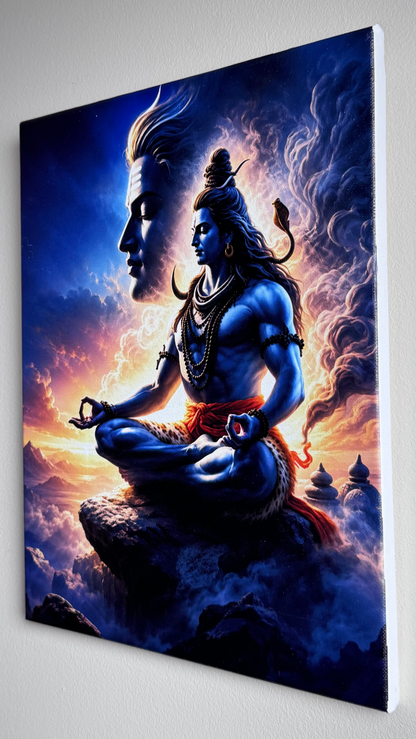Lord Shiva Premium Canvas Wall Art [Free Delivery All Over Australia]