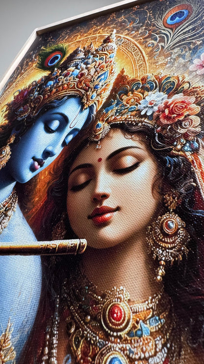 Radha Krishna Premium Canvas Wall Art [Free Delivery All Over Australia]