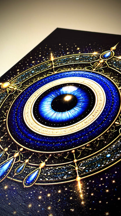 Evil Eye Premium Canvas Wall Art [Free Delivery All Over Australia]