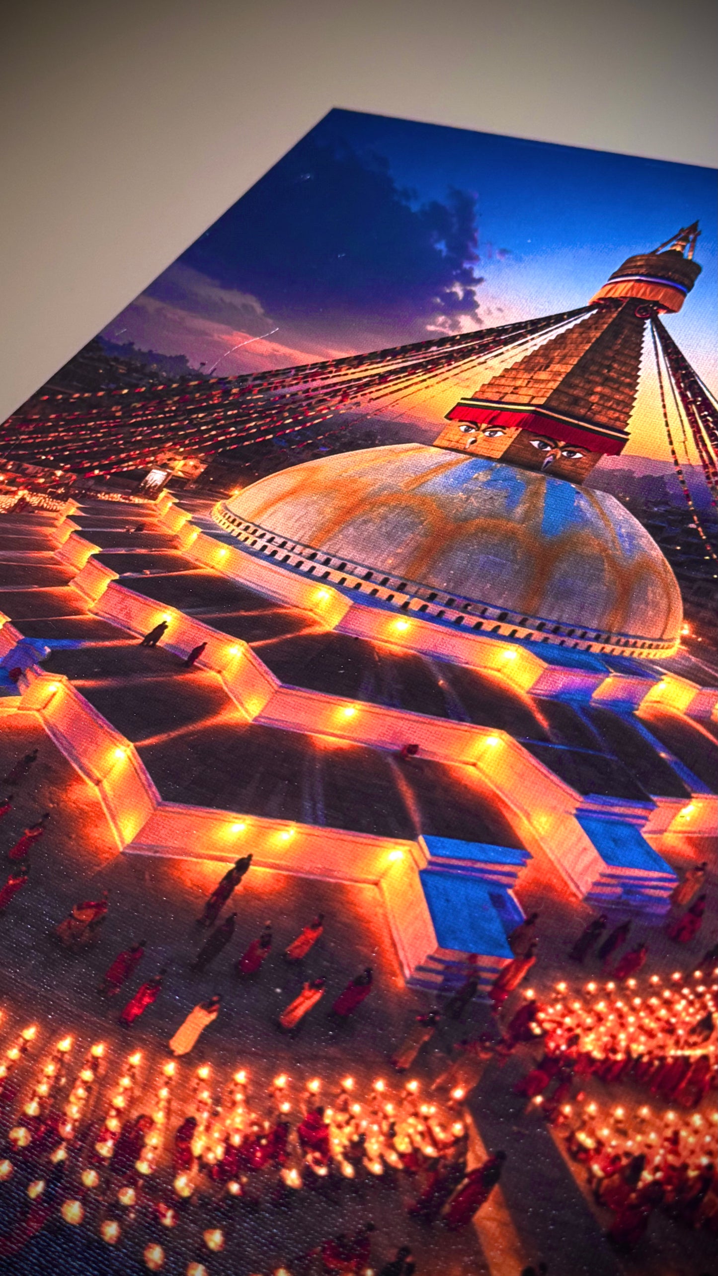 Swayambhunath Premium Canvas Wall Art [Free Delivery All Over Australia]