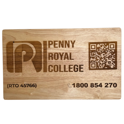Business Logo & QR Engraving 
