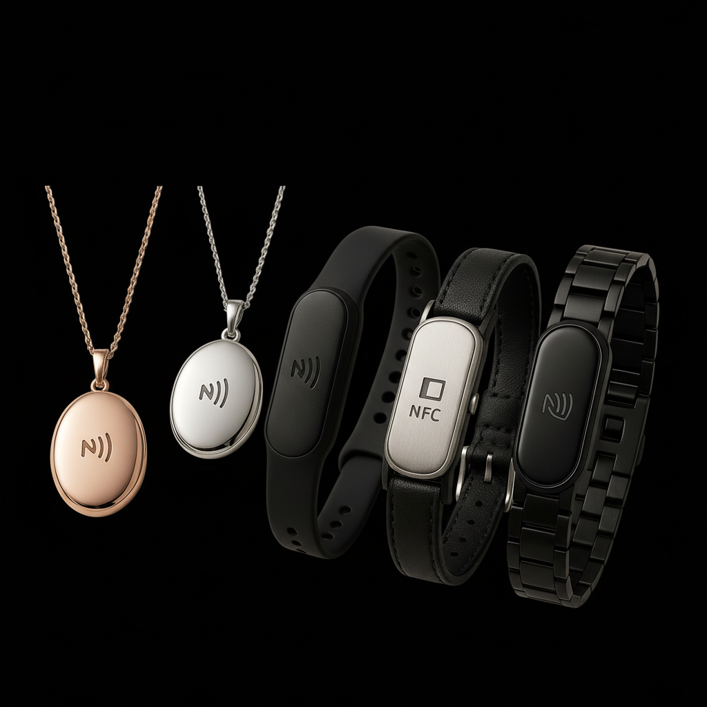 NFC LOCKETS AND BANDS