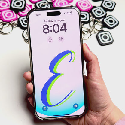 Tap & Connect Instagram NFC Keychain [Free Delivery All Over Australia]